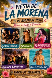 FIESTA DE LA MORENA 16 AGOSTO 2026