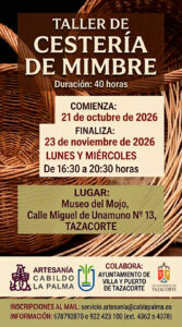 TALLER CESTERÍA MIMBRE